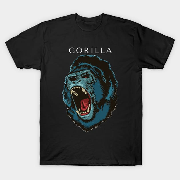 Gorilla T-Shirt by ismailgb49@gmail.com